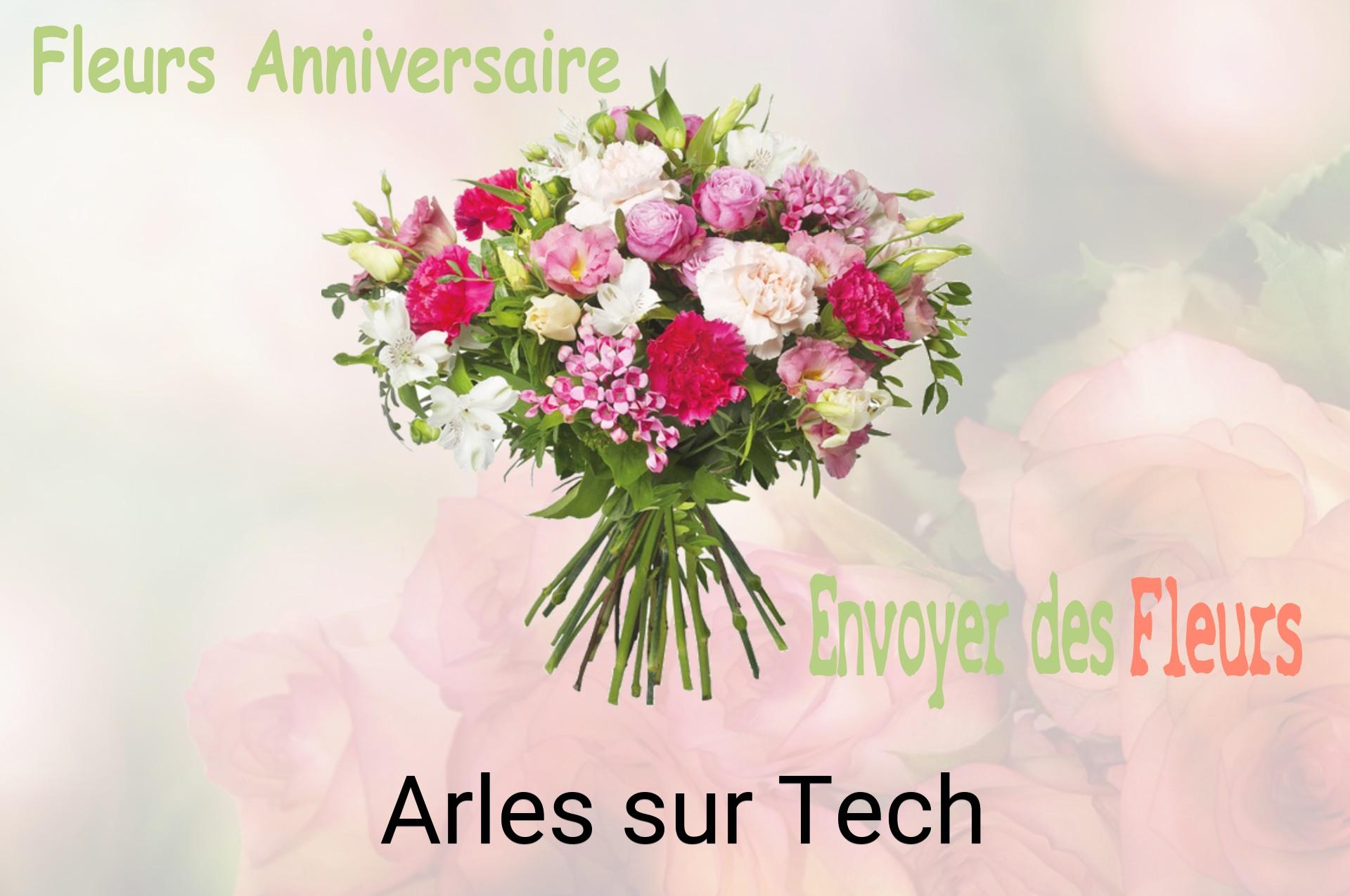 Bouquet de fleurs d’anniversaire livré à Arles-sur-Tech