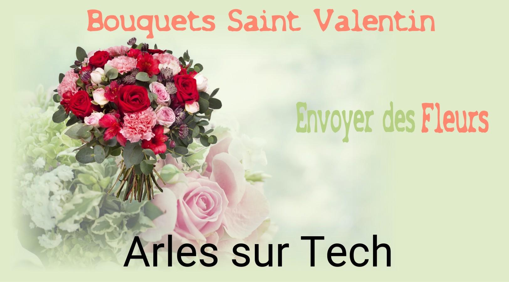 Roses de Saint-Valentin livrées à Arles-sur-Tech